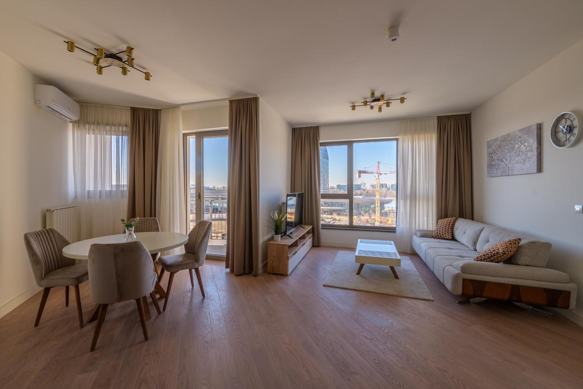 Belgrade Waterfront Residences - Beograd Na Vodi المظهر الخارجي الصورة