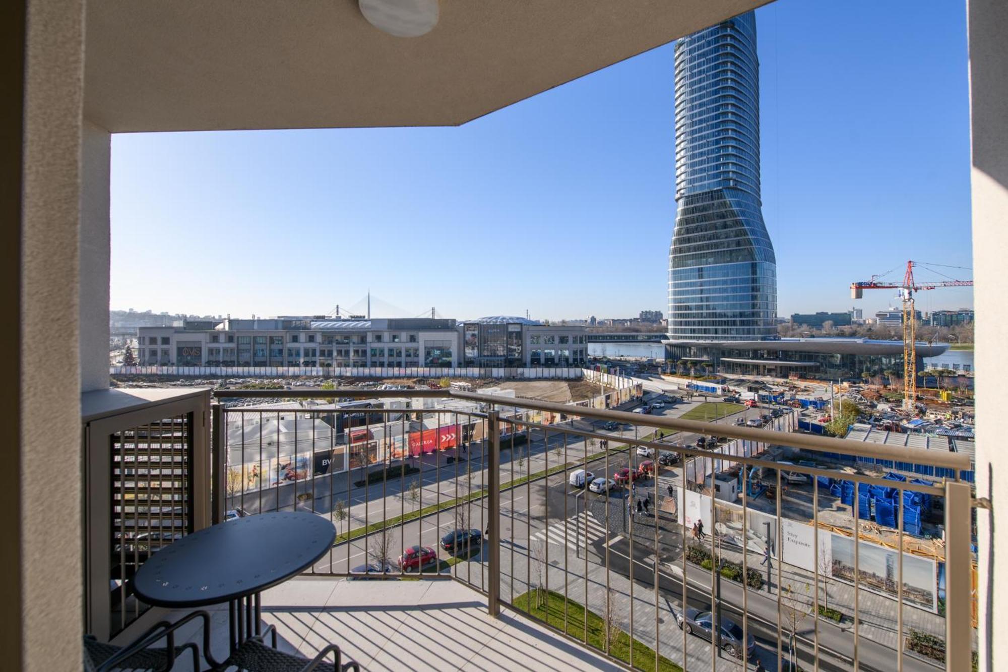Belgrade Waterfront Residences - Beograd Na Vodi المظهر الخارجي الصورة