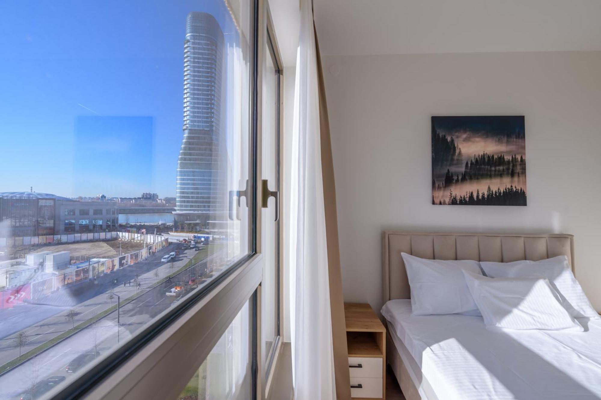 Belgrade Waterfront Residences - Beograd Na Vodi المظهر الخارجي الصورة