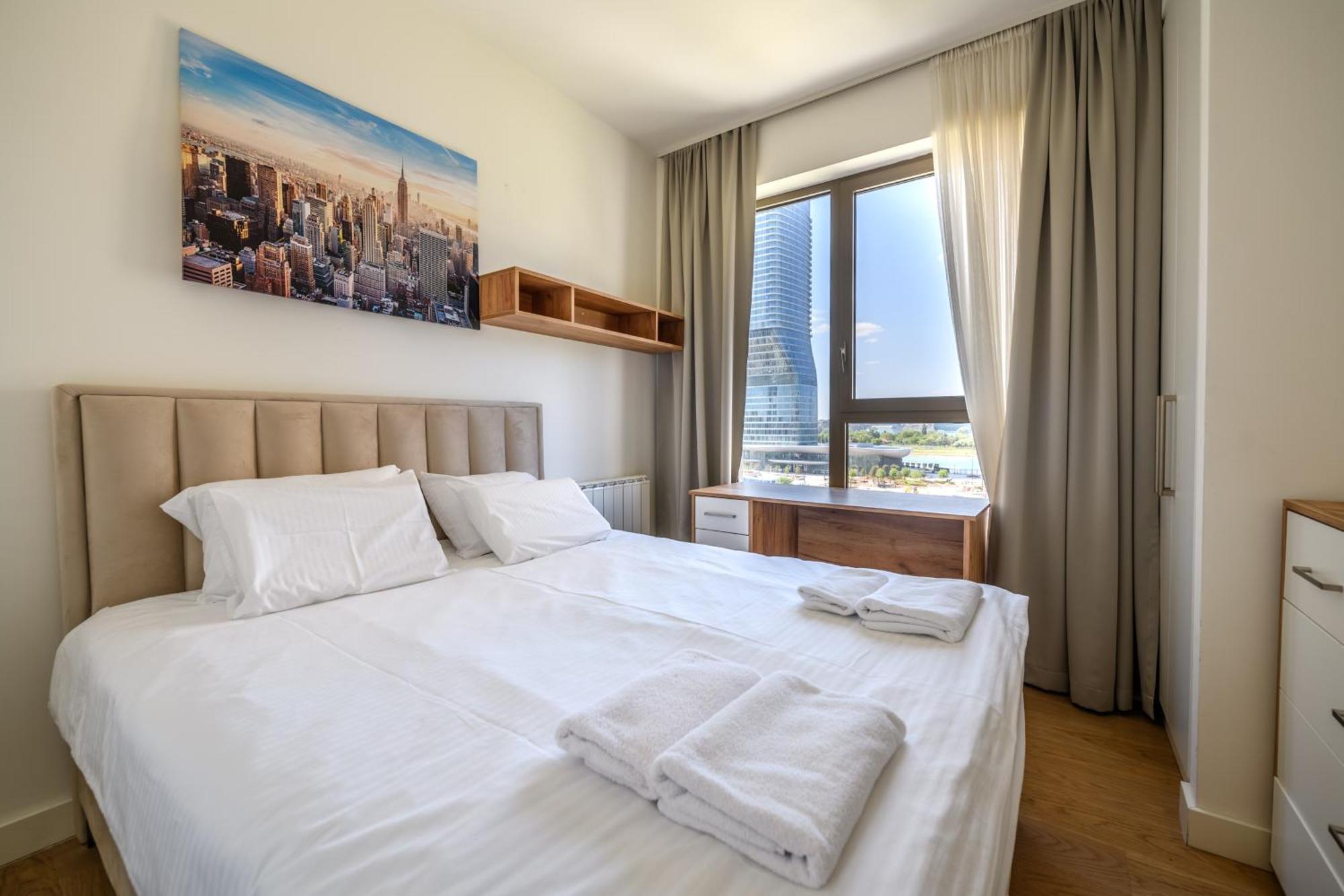 Belgrade Waterfront Residences - Beograd Na Vodi المظهر الخارجي الصورة