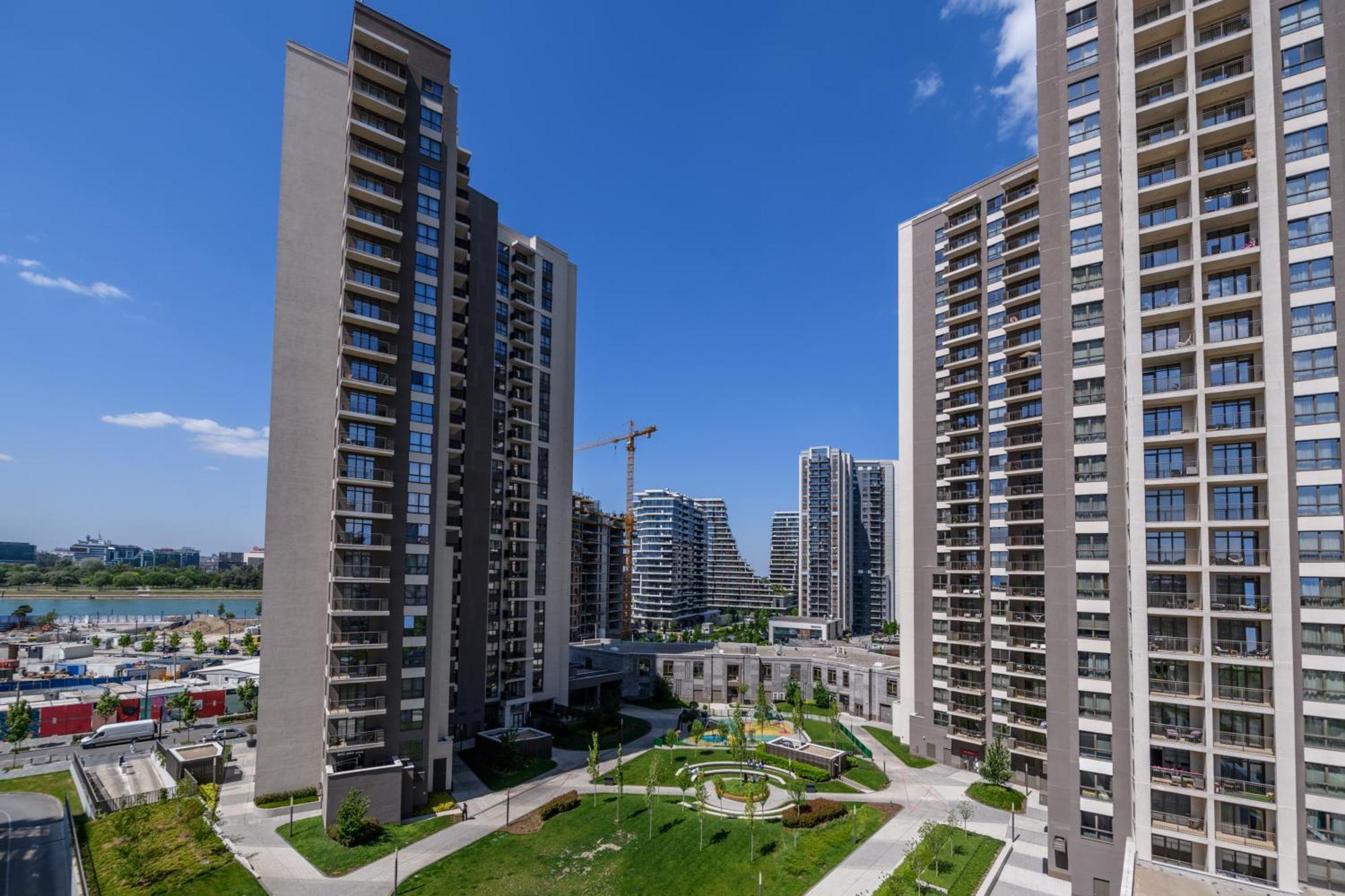 Belgrade Waterfront Residences - Beograd Na Vodi المظهر الخارجي الصورة